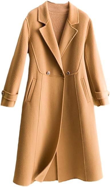 ジャケット・アウター   merino wool long coat Amazon.com: Women Wool Coat Merino Wool Winter Wool Blend Coat